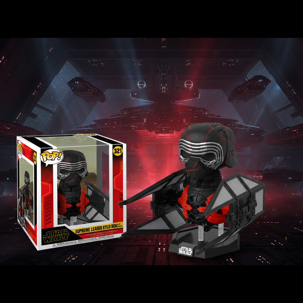 Funko Pop! Deluxe: Supreme Leader Kylo Ren #321 - Star Wars: The Rise of Skywalker