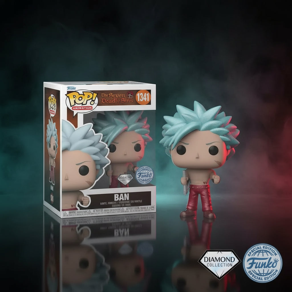 Funko Pop! Ban Diamond Glitter #1341 - The Seven Deadly Sins (Edición Especial)
