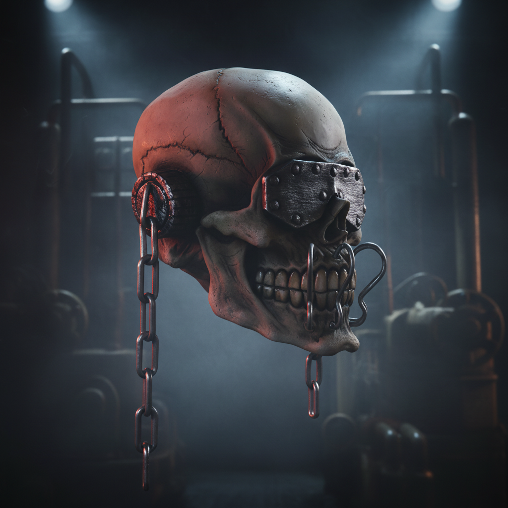 Megadeth Vic Rattlehead Mask-Trick or Treat
