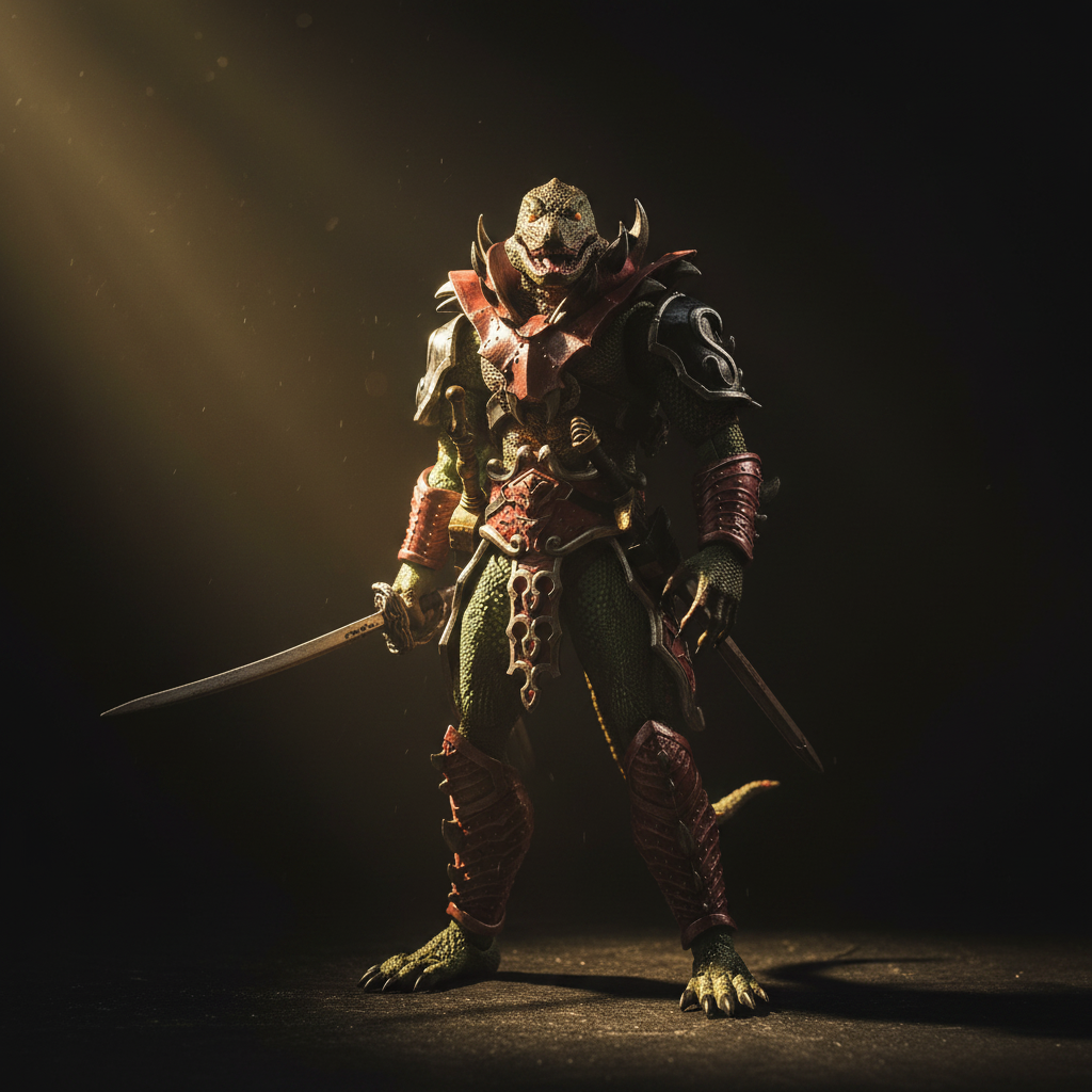 Savage Crucible - Figura de escala 7 pulgadas Serie 1 - Veteris Rapax (2025 Konclusive)