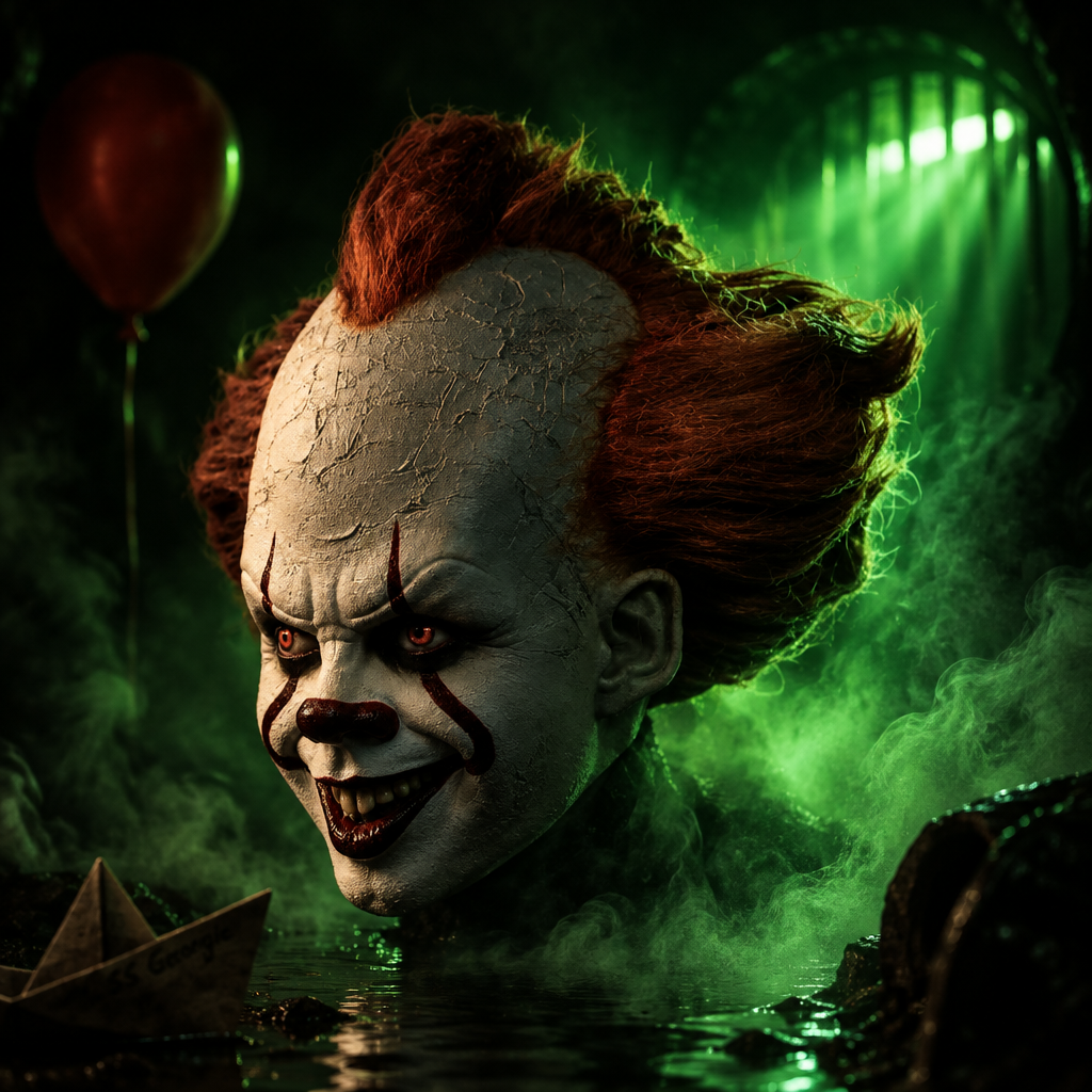 IT Pennywise Deluxe – Máscara Trick or Treat Studios (2017)