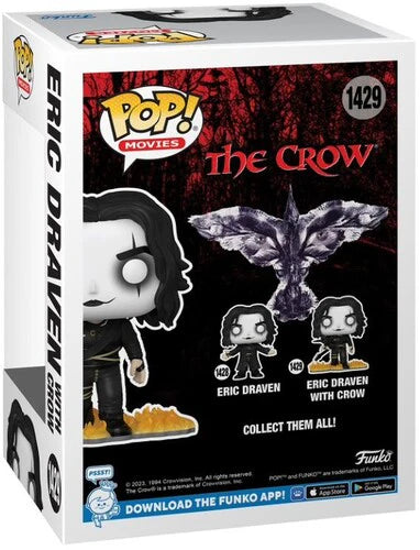 Funko Pop Movies: The Crow – Eric Draven with Crow #1429