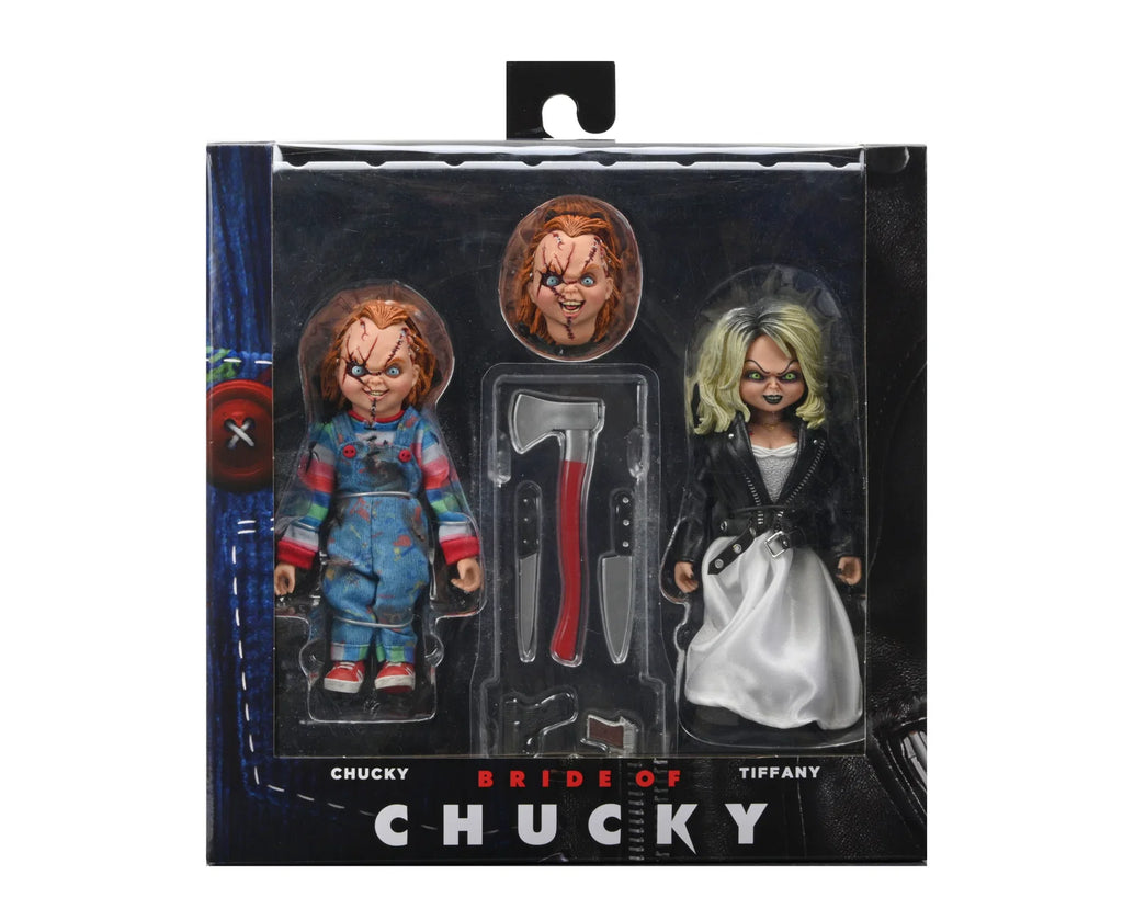 Bride of Chucky - Chucky y Tiffany 8" figura de acción con ropa (2-Pack)