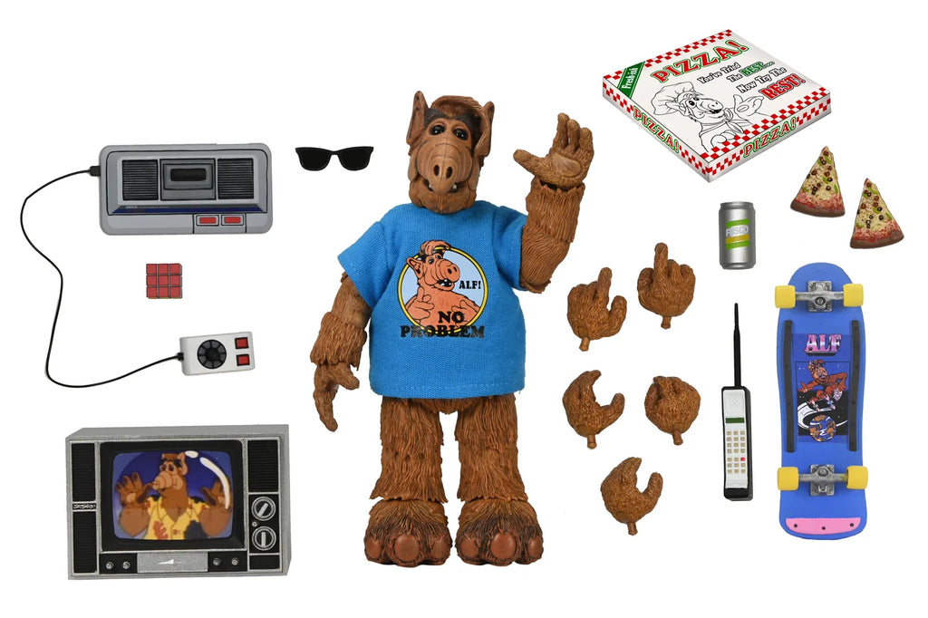 ALF Ultimate Totally 80s – Figura NECA de 7 pulgadas