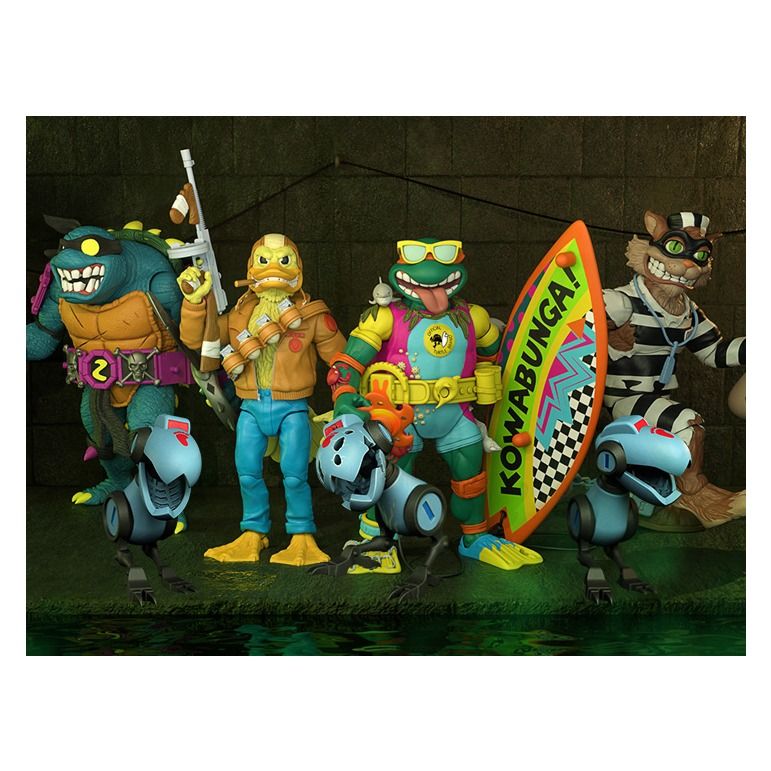 Super 7 - TMNT - Figura S7 Ultimates Serie 6 - Sewer Surfer Mike