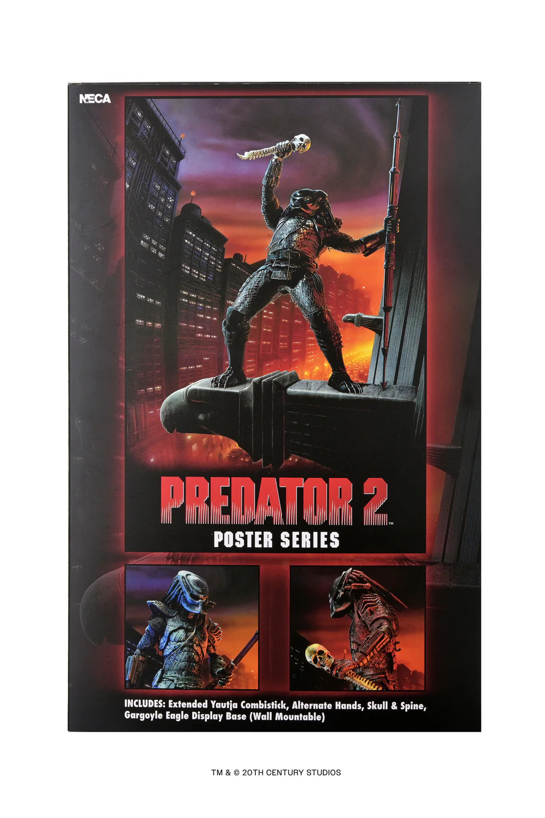 Depredador 2 – City Hunter Poster Series Figura de Acción 7" – NECA