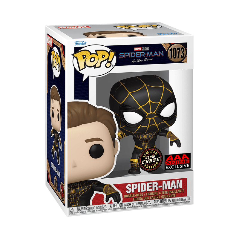 Funko Pop! Spider-Man: No Way Home – Unmasked Black Suit AAA Exclusive
