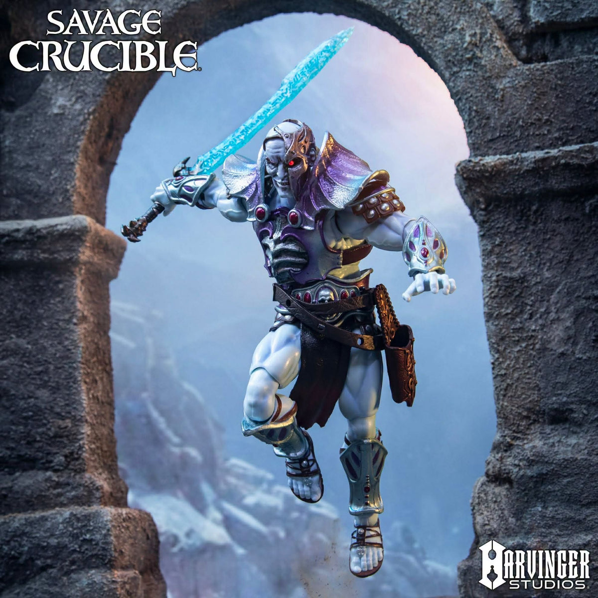 Harvinger Studios - Savage Crucible - Figura de escala 7" - Naraka the Undying