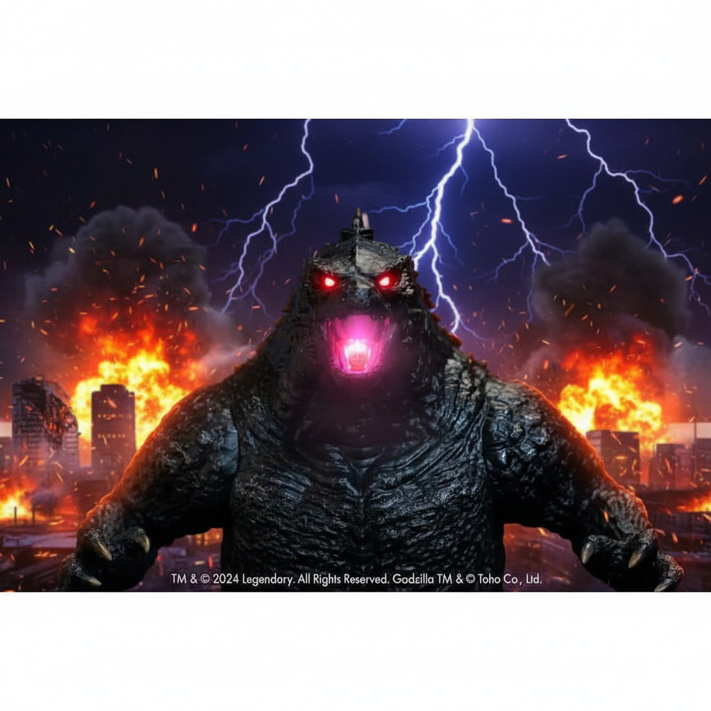 Jada Godzilla x Kong RC – Godzilla Control Remoto con Respiración de Rayo de Calor