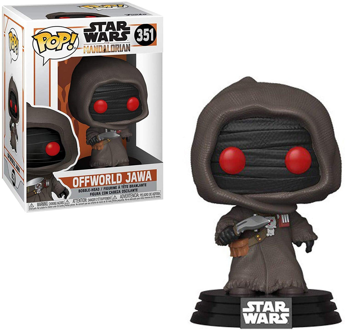 Funko Pop! Star Wars: The Mandalorian – Offworld Jawa #351