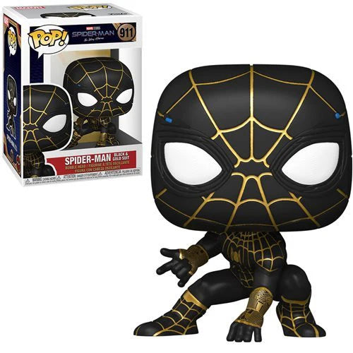 Funko Pop Spider-Man Black and Gold Suit | No Way Home