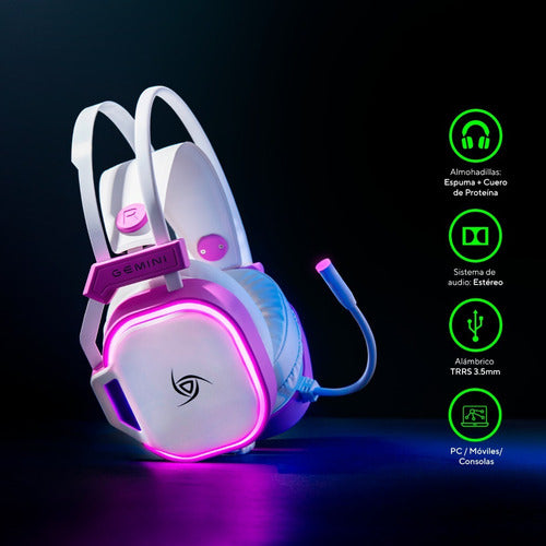 Audífono Gemini White Edition VSG