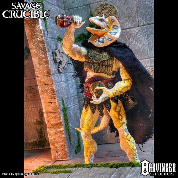 Savage Crucible - Figura de escala 7 pulgadas Serie 1 - Shield of D'Zaera (2025 Konclusive)