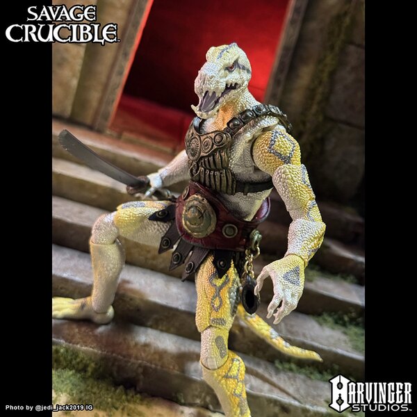 Savage Crucible - Figura de escala 7 pulgadas Serie 1 - Shield of D'Zaera (2025 Konclusive)