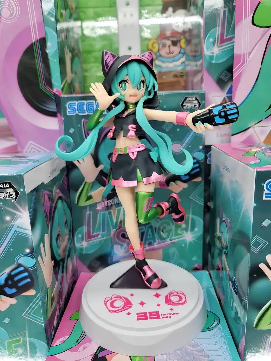 Figura Sega Luminasta Hatsune Miku Live Stage 18-19cm PVC