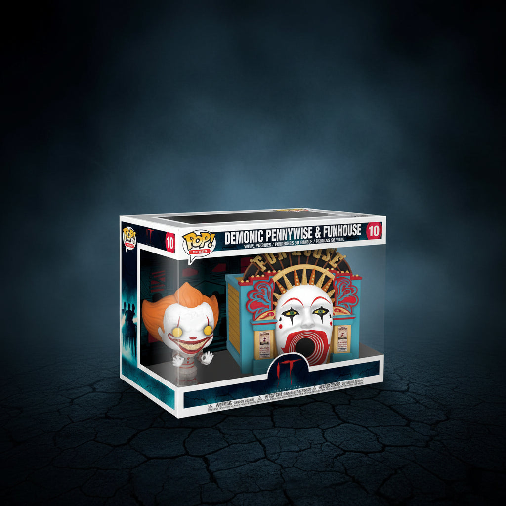 Funko Pop! Town: Demonic Pennywise con Funhouse #10 - IT 2