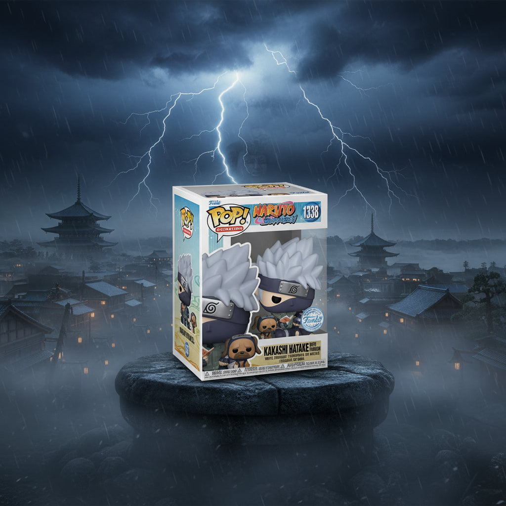 Funko Pop! Animation: Naruto Shippuden – Kakashi Hatake With Pakkun (Special Edition)