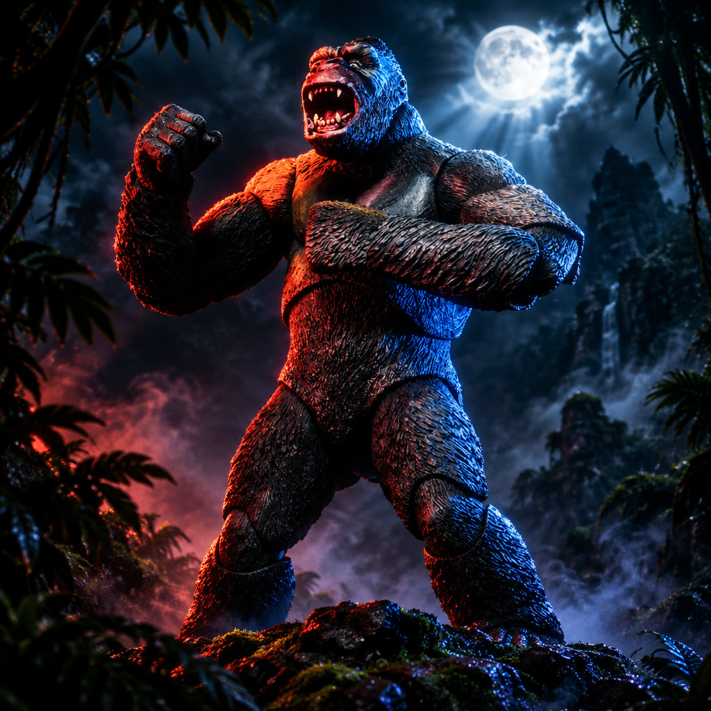 King Kong Illustrated – Figura NECA de 8 pulgadas