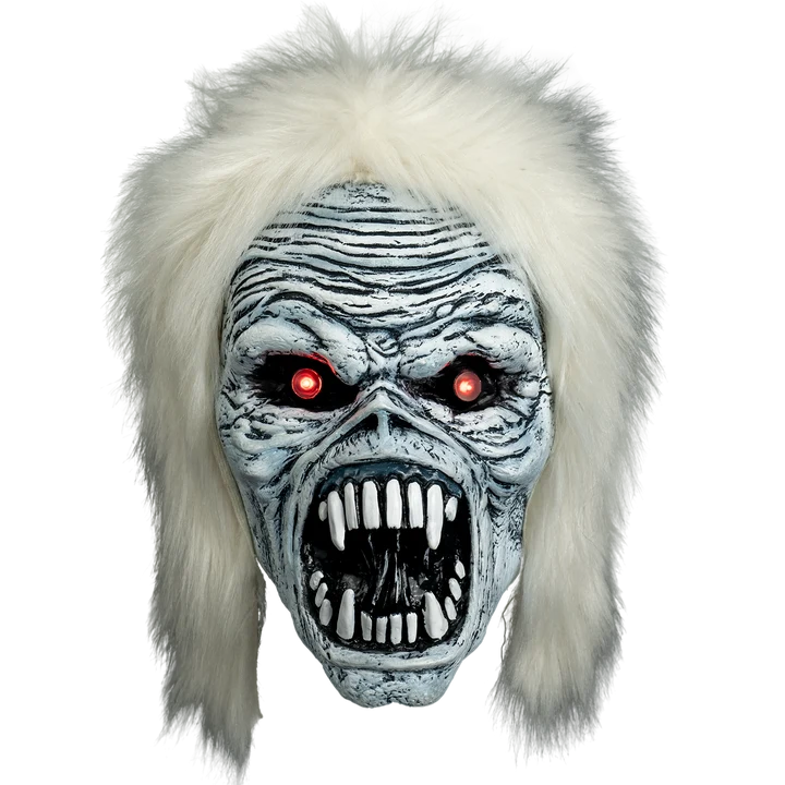 Iron Maiden Bass Beast Eddie – Máscara con ojos iluminados | Trick or Treat Studios