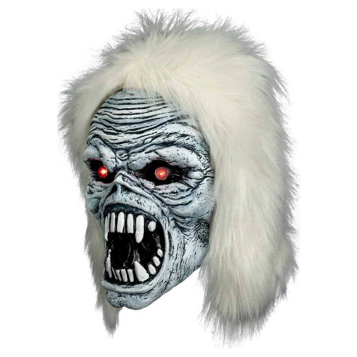 Iron Maiden Bass Beast Eddie – Máscara con ojos iluminados | Trick or Treat Studios