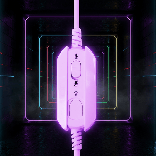 Audífono Gemini White Edition VSG - Ghostgamer.pe
