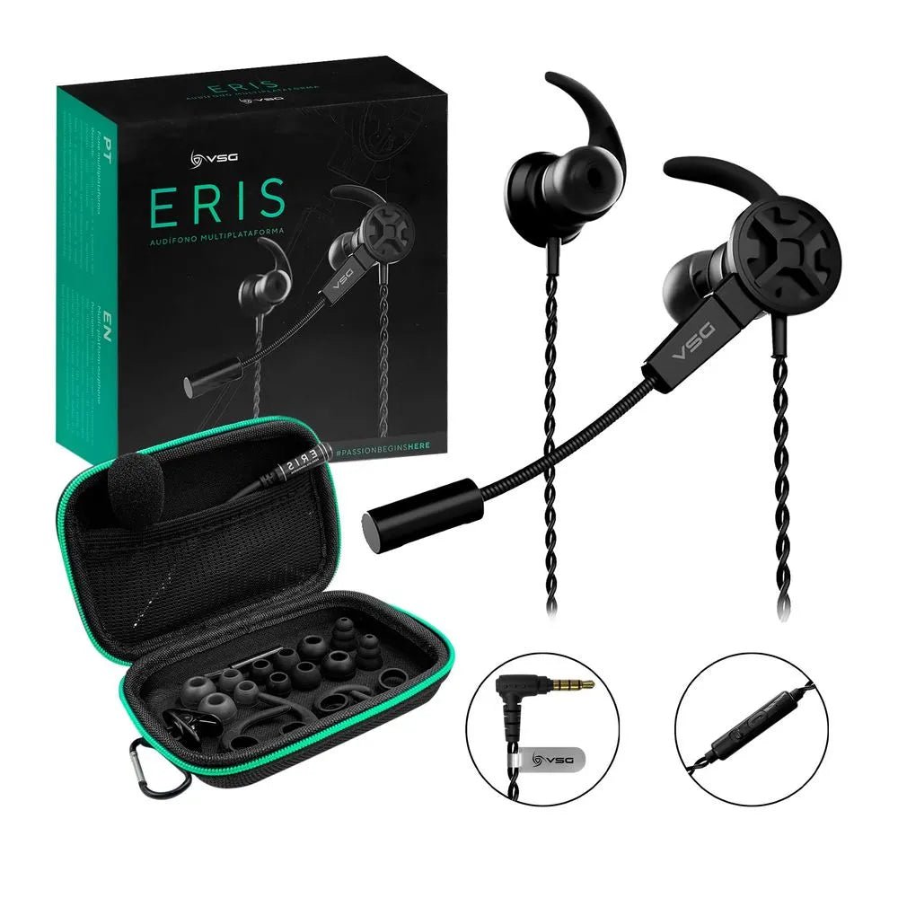 Audífono VSG ERIS (VG-EP806) Multiplataforma 3.5MM Desmontable - Ghostgamer.pe