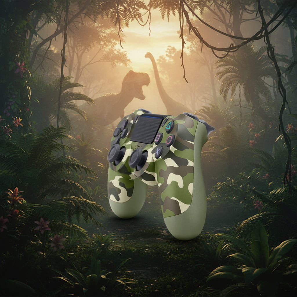 Control Inalámbrico Sony DualShock 4 – Camuflado Verde - Ghostgamer.pe