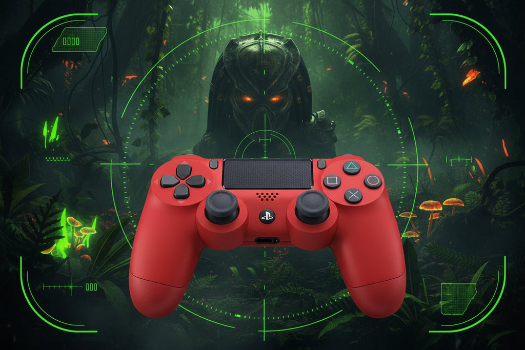 Control Inalámbrico Sony DualShock 4 – Magma Red (Rojo) - Ghostgamer.pe