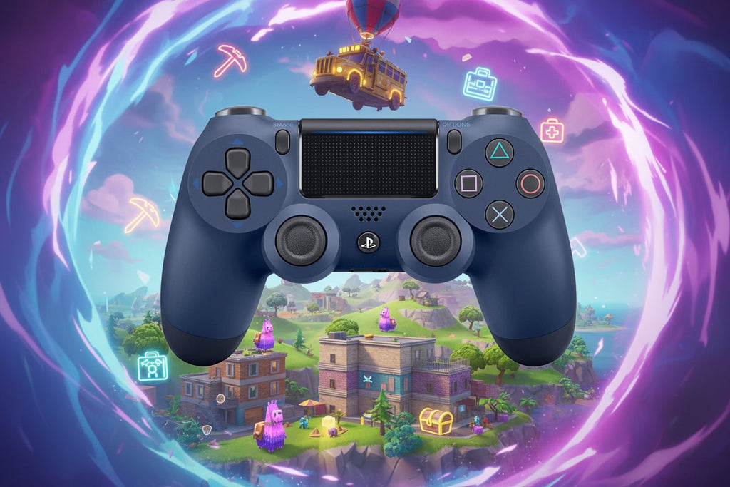 Control Inalámbrico Sony DualShock 4 – Midnight Blue (Azul) - Ghostgamer.pe