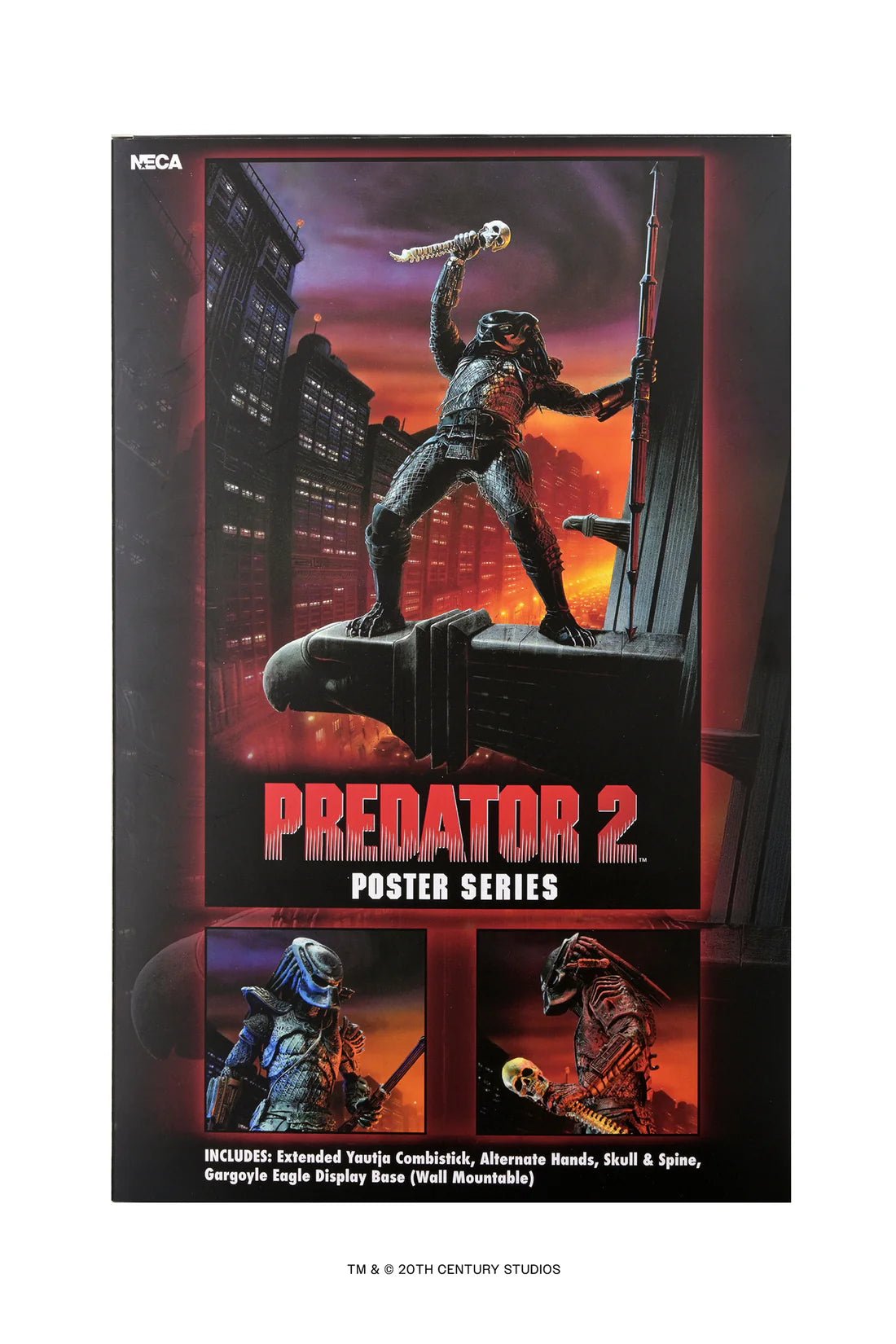 Depredador 2 – City Hunter Poster Series Figura de Acción 7" – NECA - Ghostgamer.pe