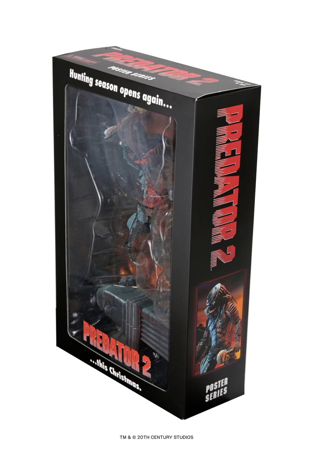 Depredador 2 – City Hunter Poster Series Figura de Acción 7" – NECA - Ghostgamer.pe