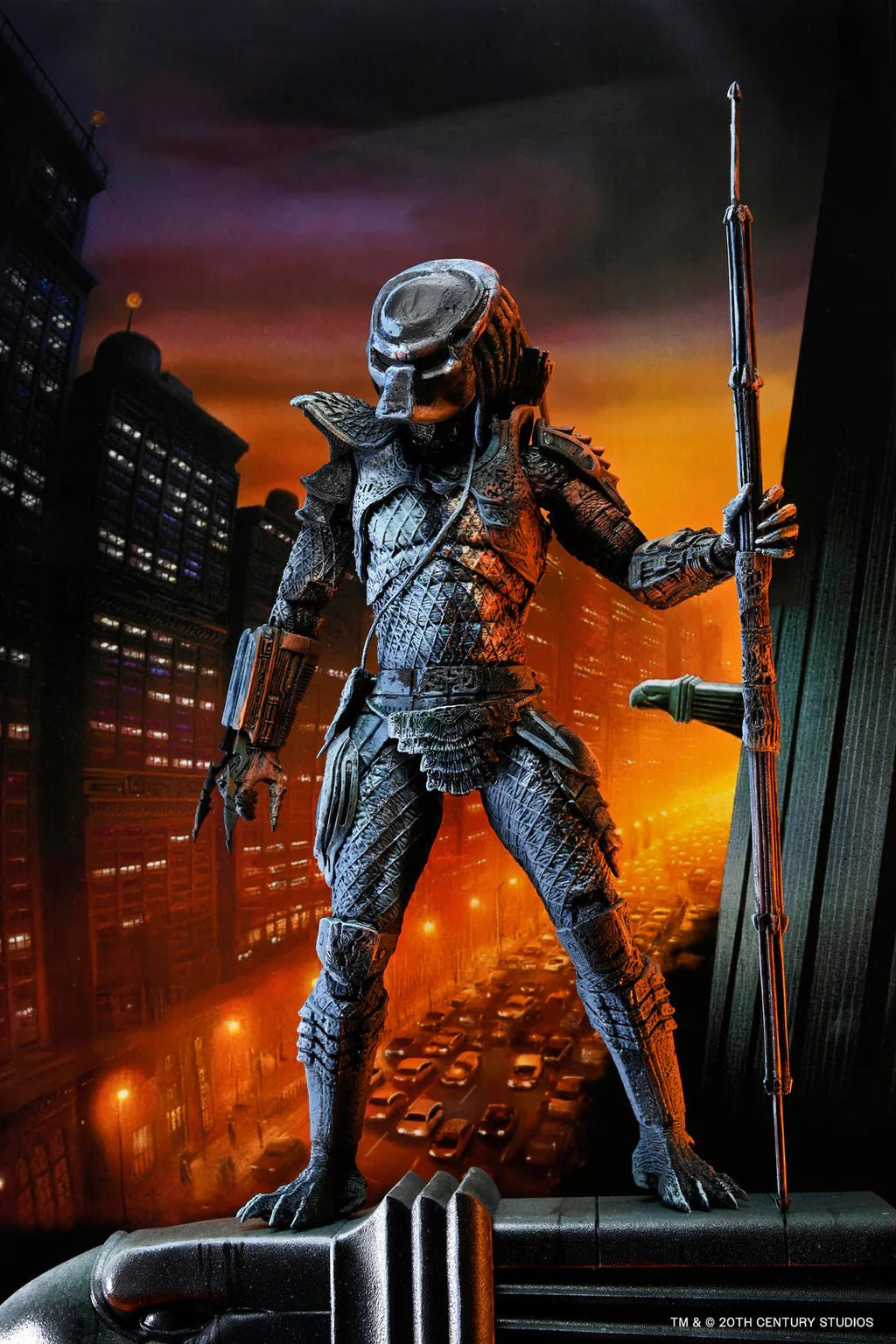 Depredador 2 – City Hunter Poster Series Figura de Acción 7" – NECA - Ghostgamer.pe