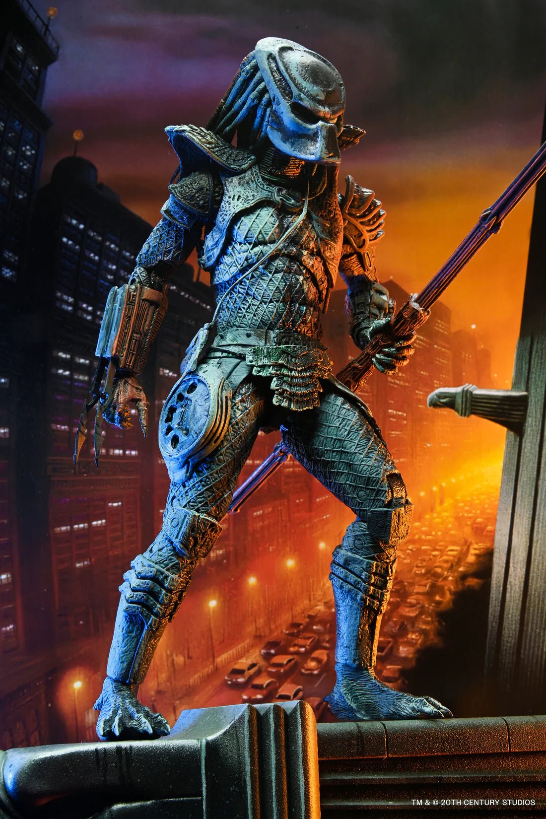 Depredador 2 – City Hunter Poster Series Figura de Acción 7" – NECA - Ghostgamer.pe
