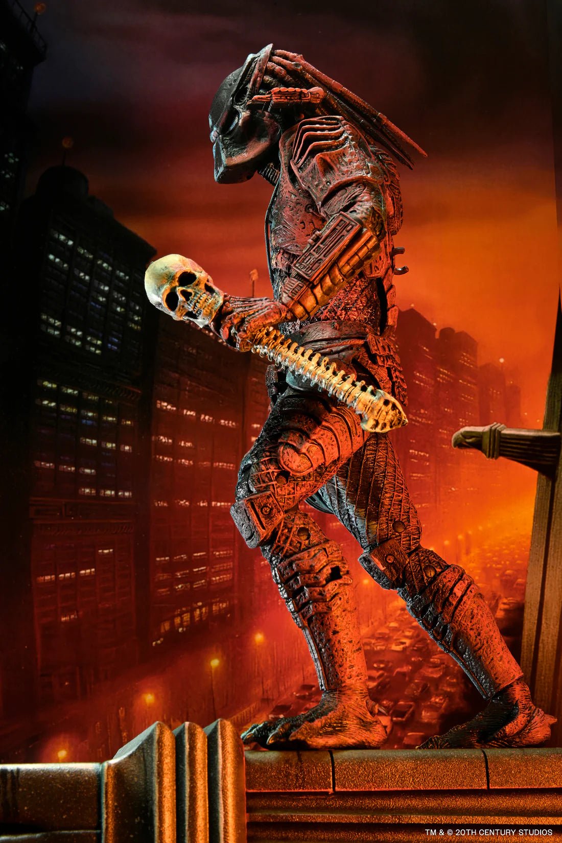 Depredador 2 – City Hunter Poster Series Figura de Acción 7" – NECA - Ghostgamer.pe