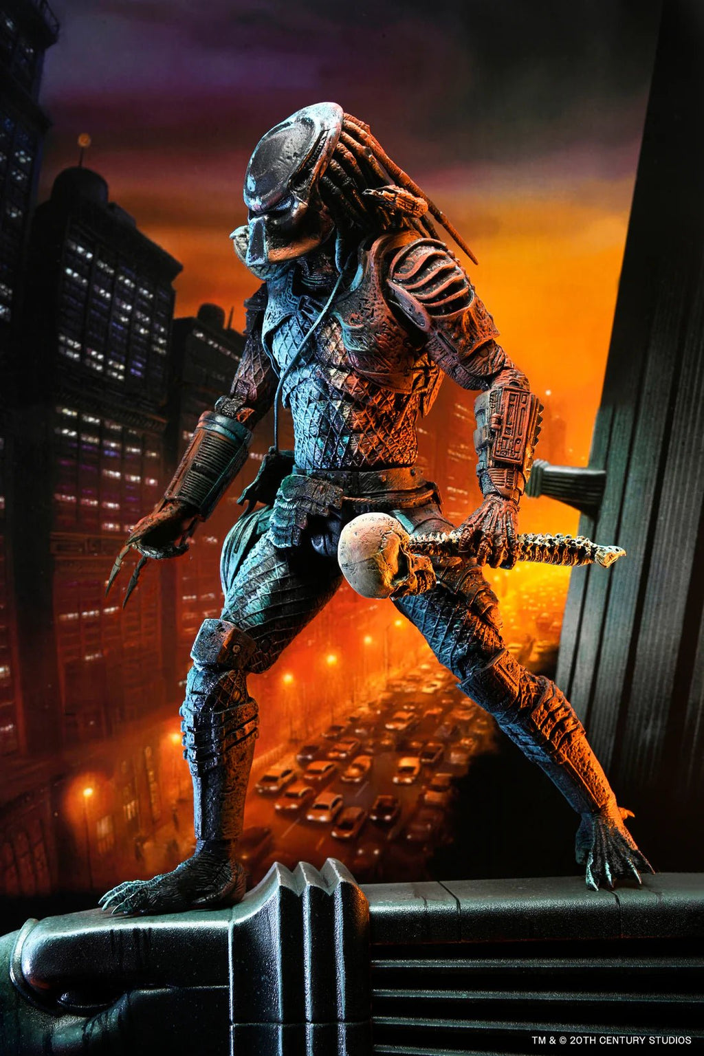 Depredador 2 – City Hunter Poster Series Figura de Acción 7" – NECA - Ghostgamer.pe