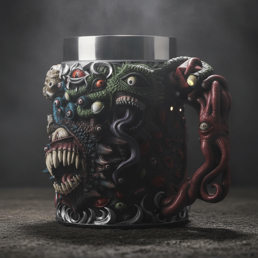 Dungeons & Dragons Beholder Tankard – Nemesis Now - Ghostgamer.pe