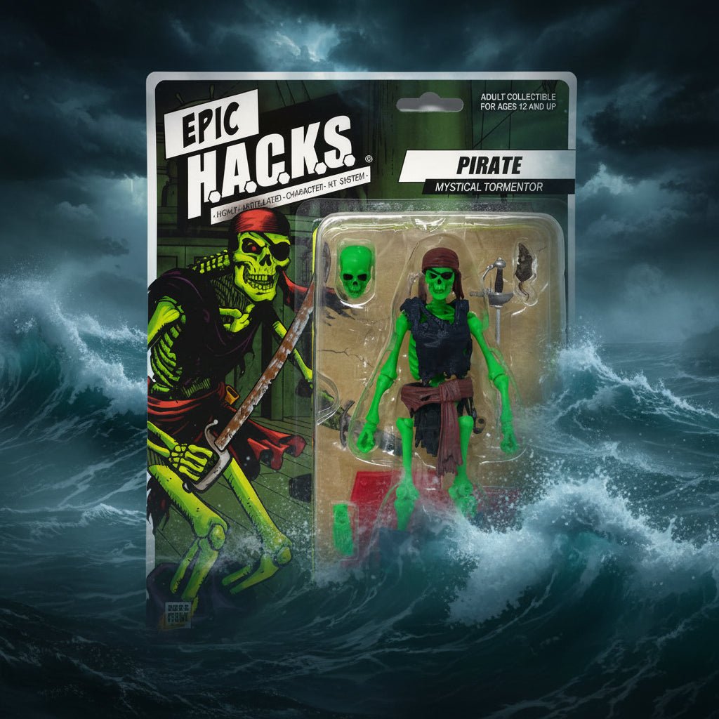 EPIC H.A.C.K.S. Esqueleto Pirata 1/12 Escala Figura - Ghostgamer.pe
