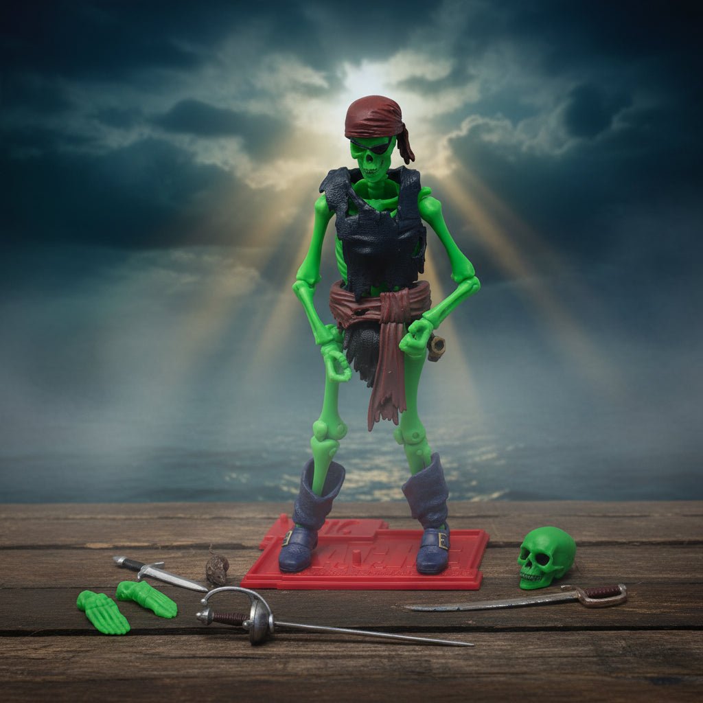 EPIC H.A.C.K.S. Esqueleto Pirata 1/12 Escala Figura - Ghostgamer.pe