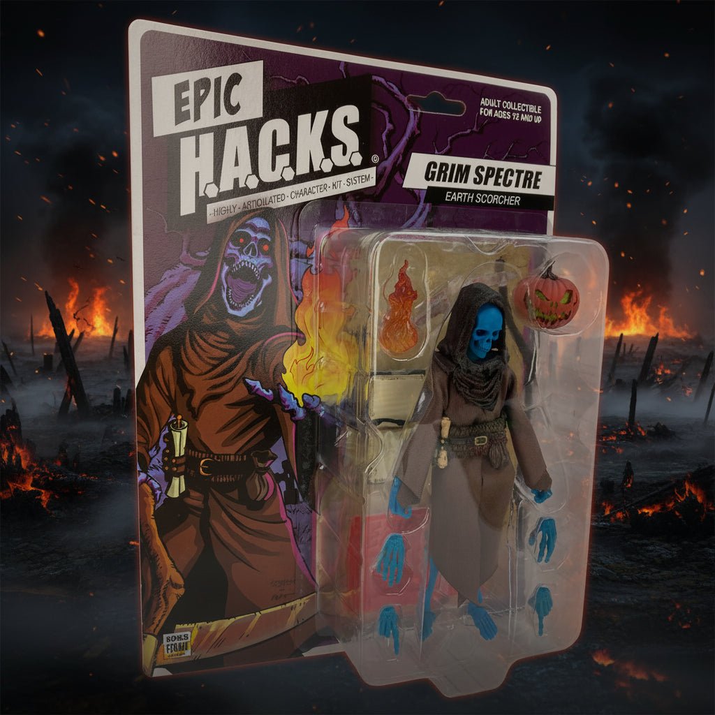 EPIC H.A.C.K.S. Figura de escala de Esqueleto de Espectro Sombrío 1/12 - Ghostgamer.pe
