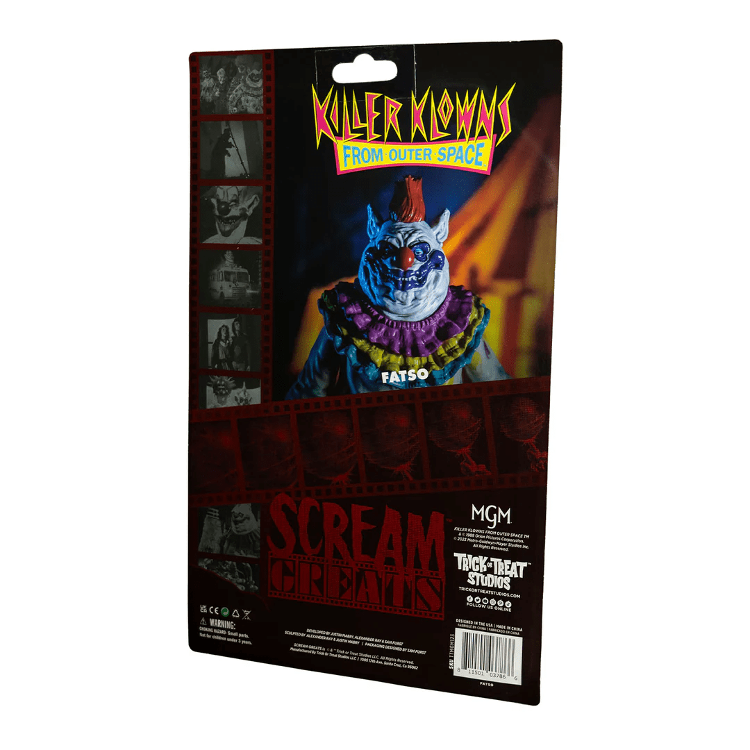 Fatso Killer Klowns from Outer Space Figura Coleccionable 8" – Trick or Treat Studios - Ghostgamer.pe