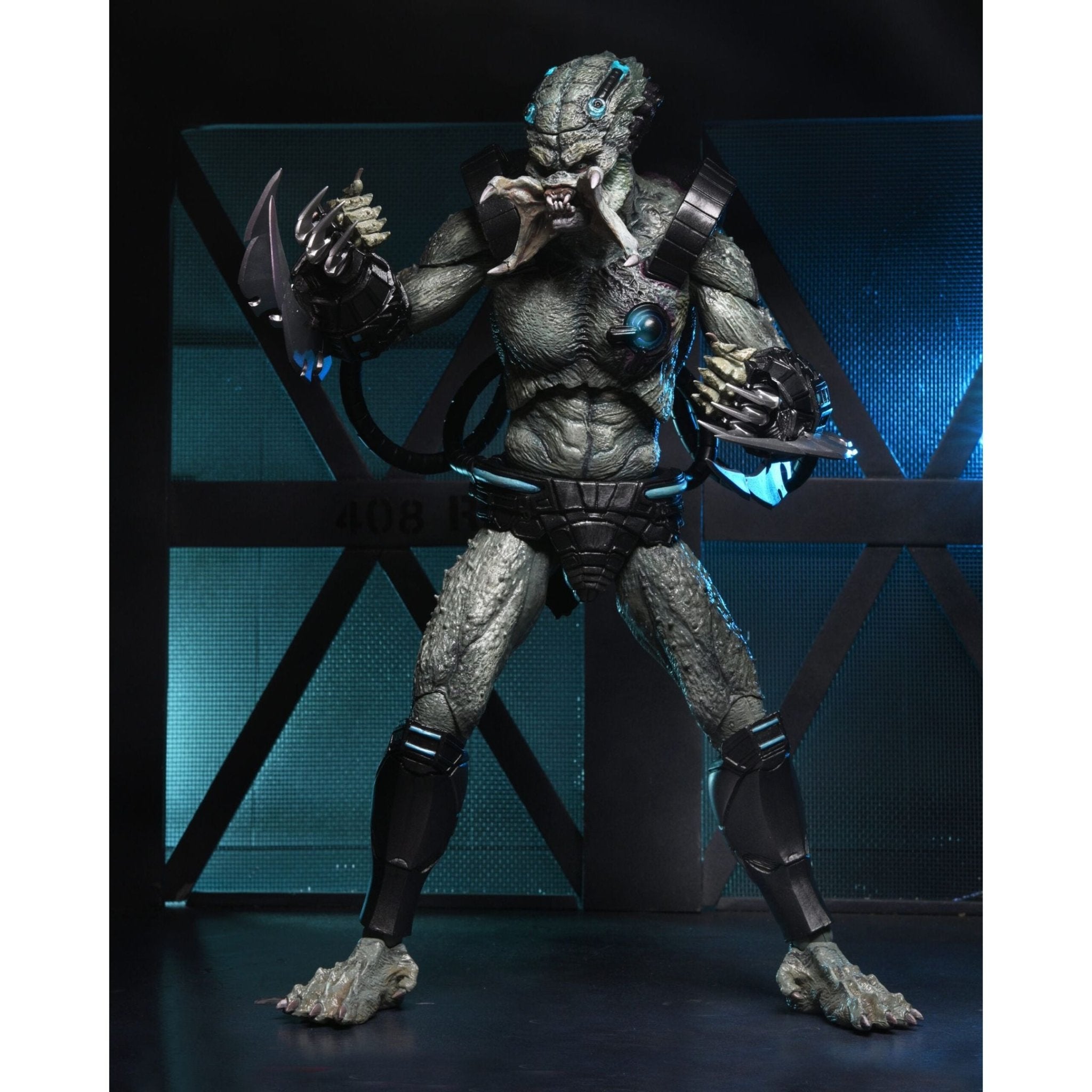 Figura de Acción Predator Concrete Jungle Stone Heart NECA | Edición Deluxe (NE51589) - Ghostgamer.pe