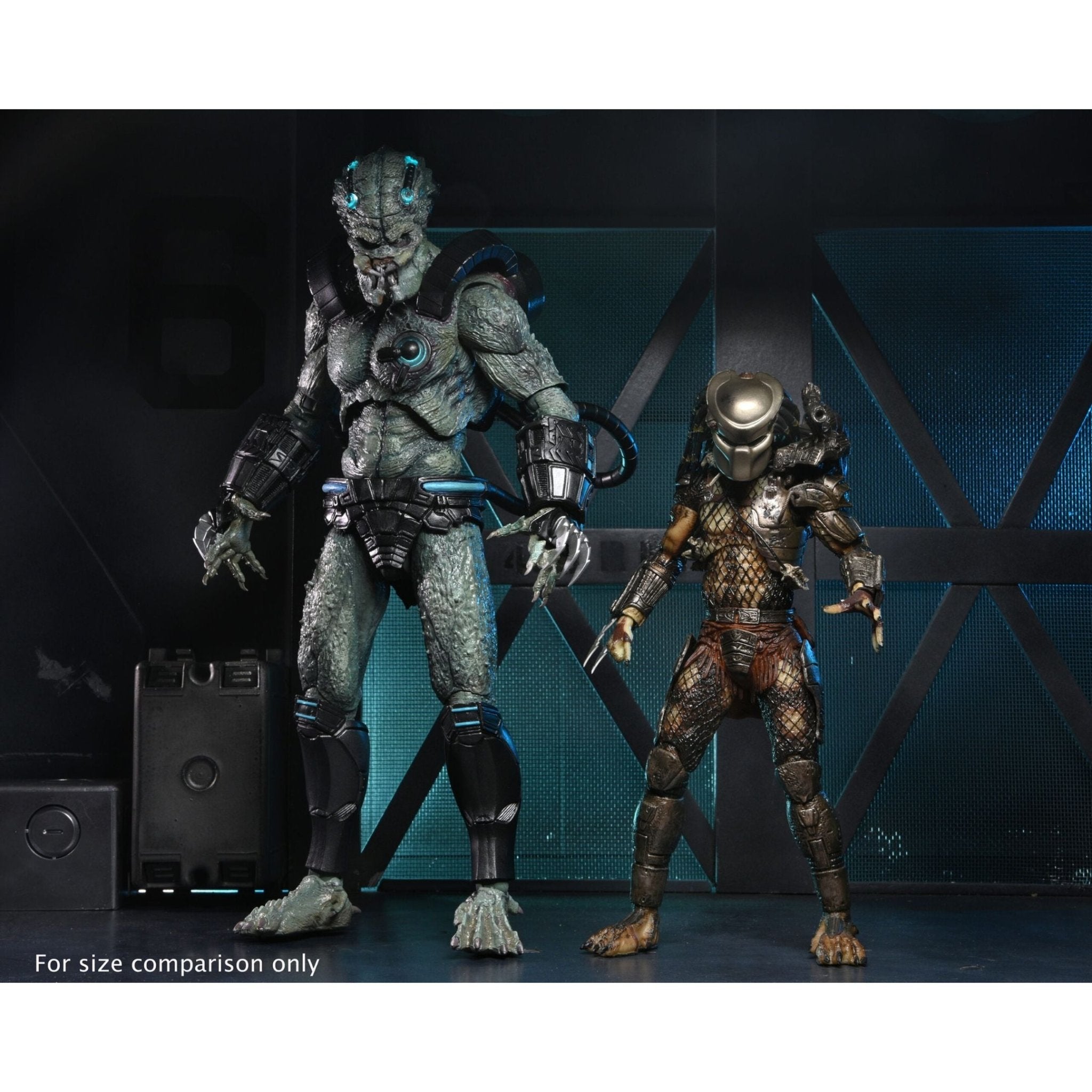 Figura de Acción Predator Concrete Jungle Stone Heart NECA | Edición Deluxe (NE51589) - Ghostgamer.pe