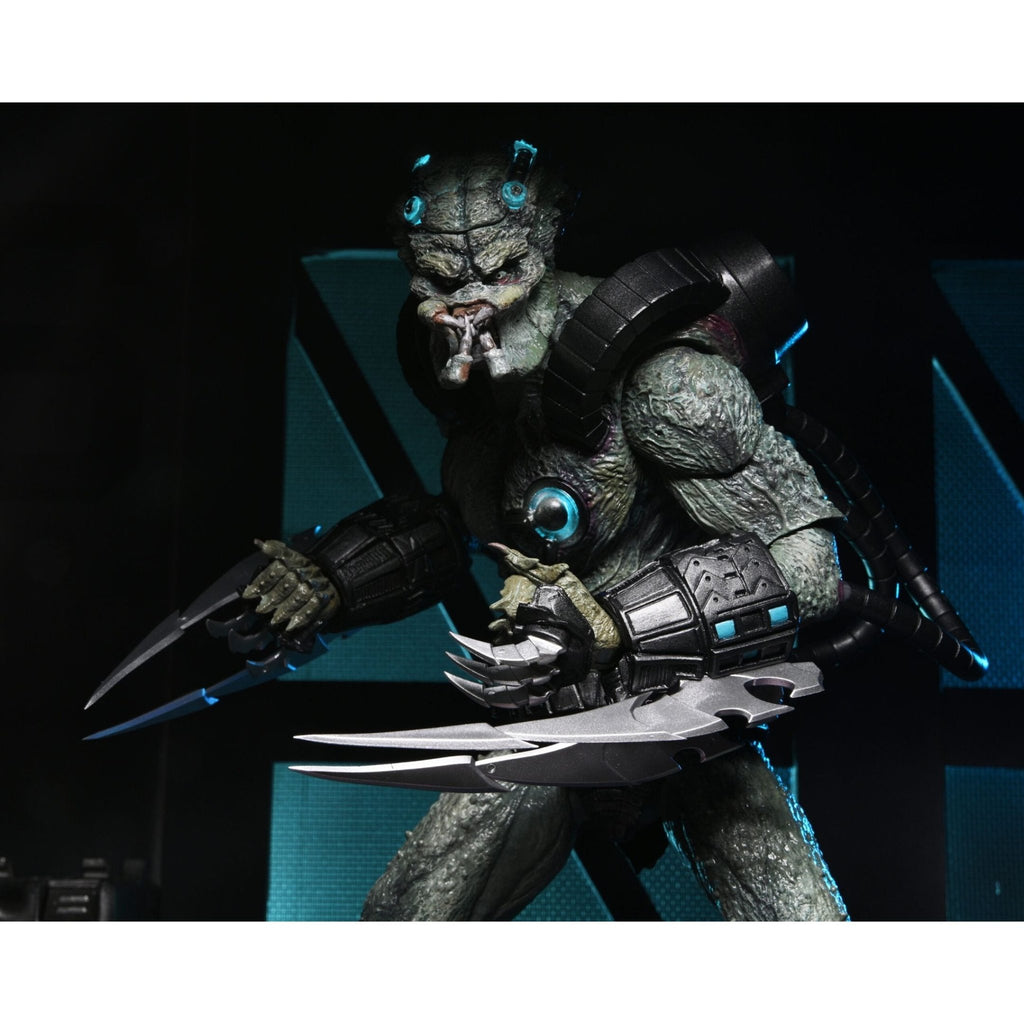 Figura de Acción Predator Concrete Jungle Stone Heart NECA | Edición Deluxe (NE51589) - Ghostgamer.pe