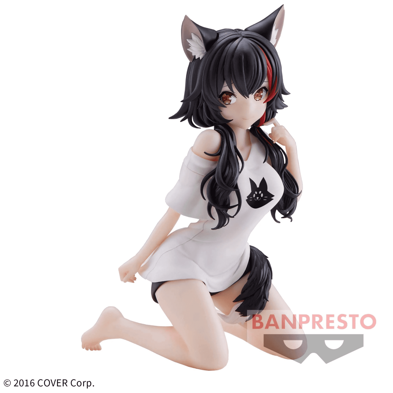 Figura Relax Time Ookami Mio Hololive | Bandai Spirits 13cm ABS/PVC - Ghostgamer.pe