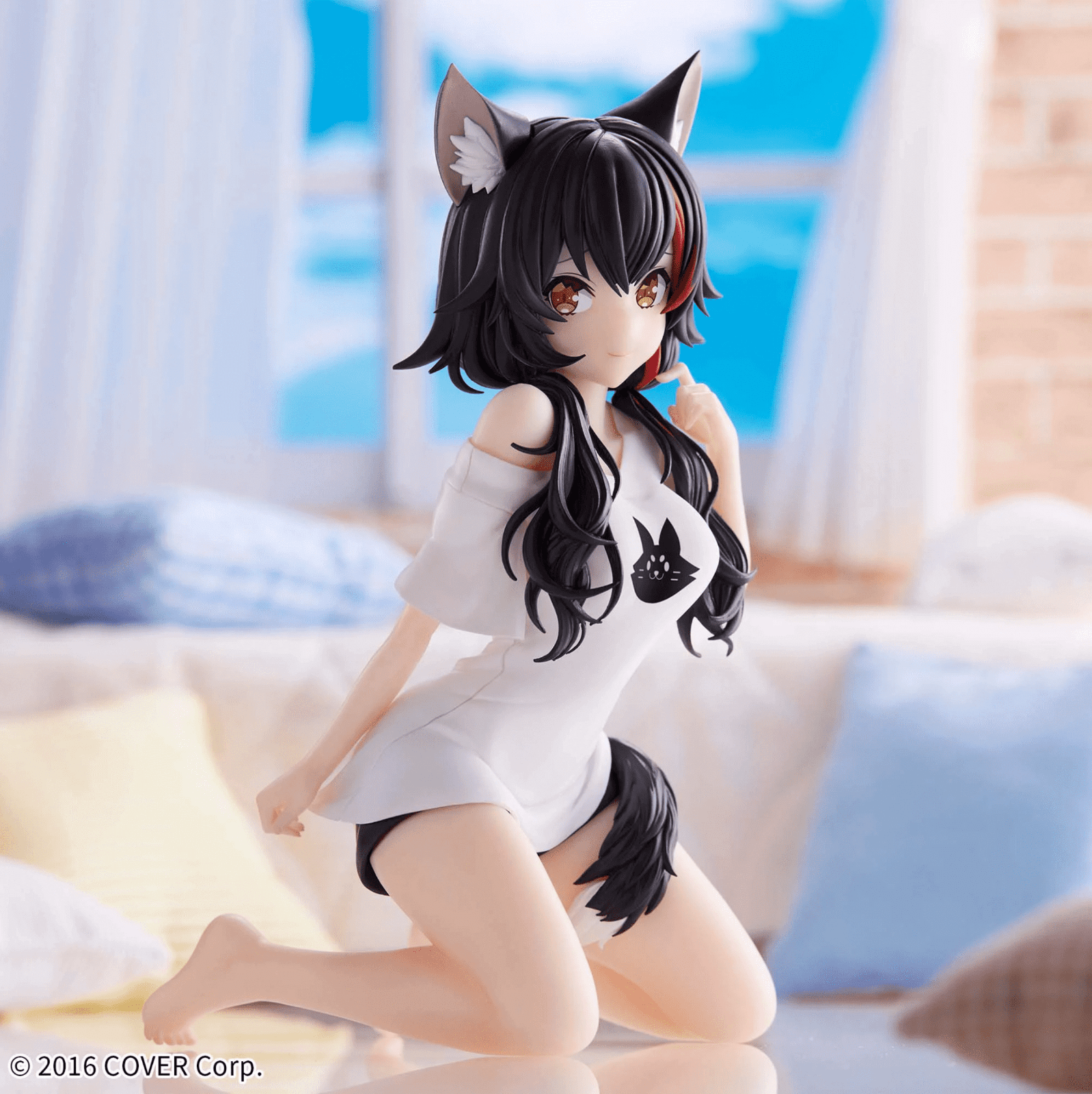 Figura Relax Time Ookami Mio Hololive | Bandai Spirits 13cm ABS/PVC - Ghostgamer.pe