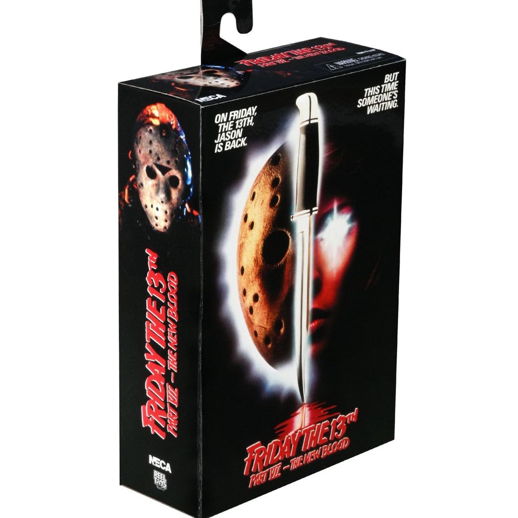 Friday the 13th – 7″ Scale Action Figure – Ultimate Part 7 (New Blood) Jason - Ghostgamer.pe