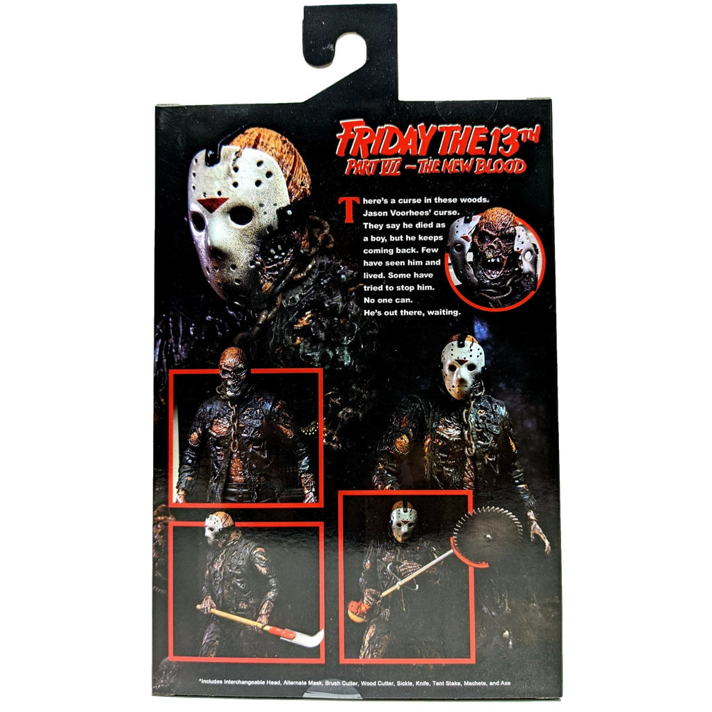 Friday the 13th – 7″ Scale Action Figure – Ultimate Part 7 (New Blood) Jason - Ghostgamer.pe