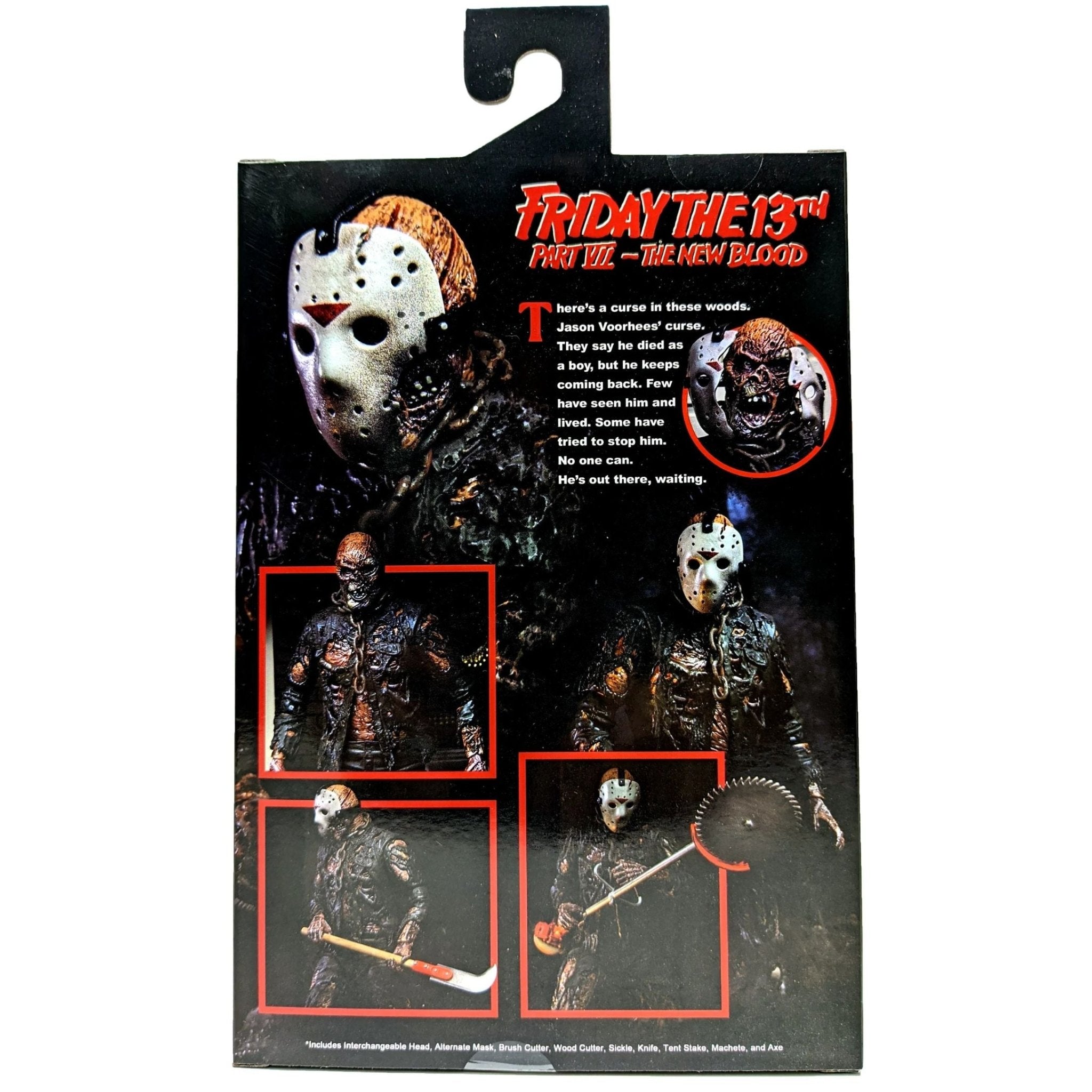 Friday the 13th – 7″ Scale Action Figure – Ultimate Part 7 (New Blood) Jason - Ghostgamer.pe