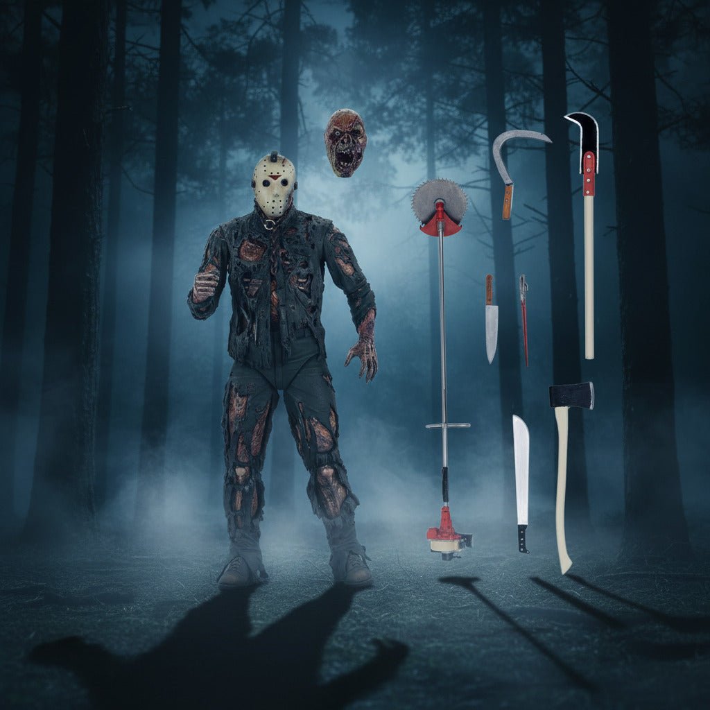 Friday the 13th – 7″ Scale Action Figure – Ultimate Part 7 (New Blood) Jason - Ghostgamer.pe