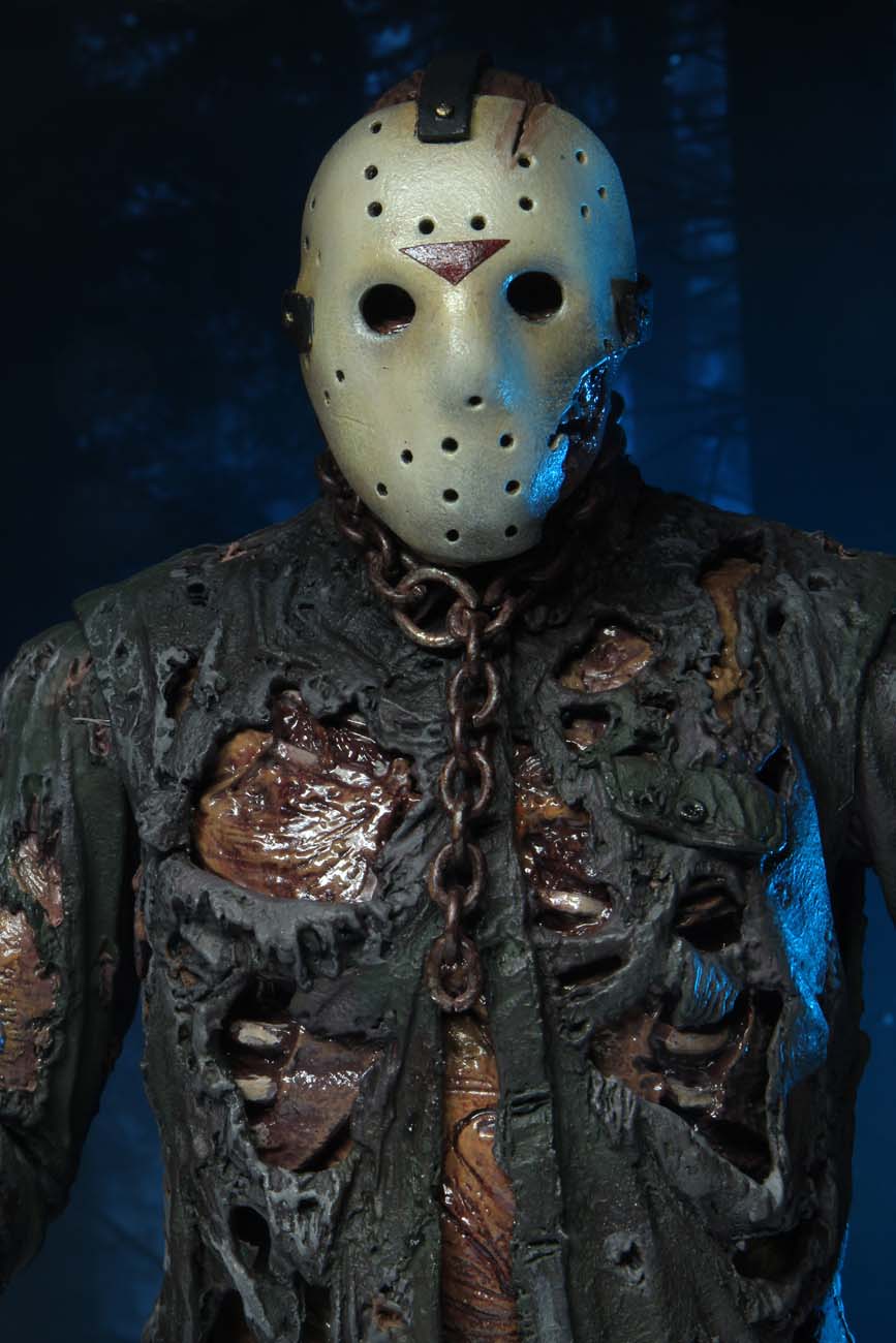 Friday the 13th – 7″ Scale Action Figure – Ultimate Part 7 (New Blood) Jason - Ghostgamer.pe
